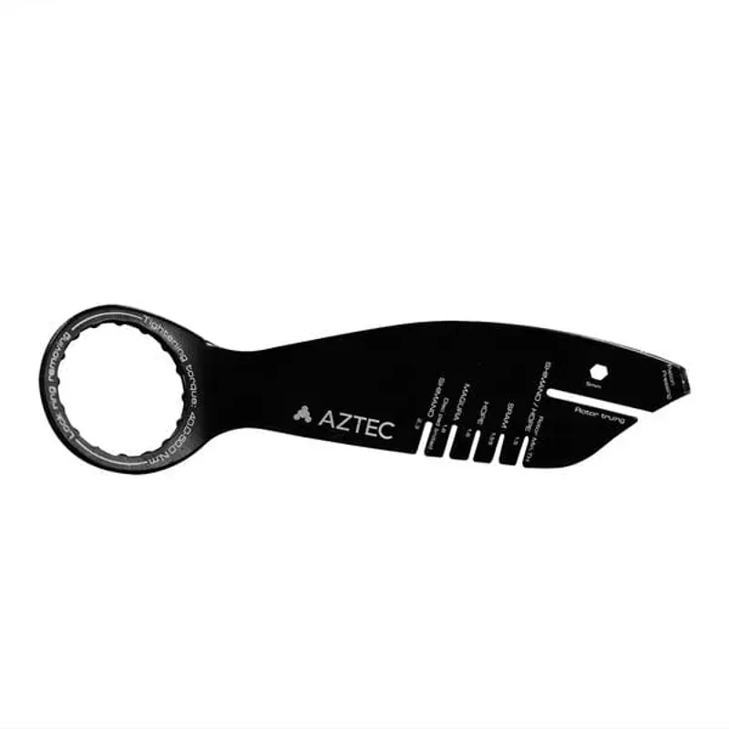 Aztec Shark Rotor Wear/Lockring Wrench In Black