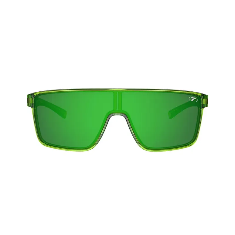 Tifosi Sanctum Single Lens Sunglasses In Hyper Lime-1