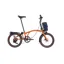 Brompton Electric G Line 4 Speed 2026 Folding Bike in Adventure Orange