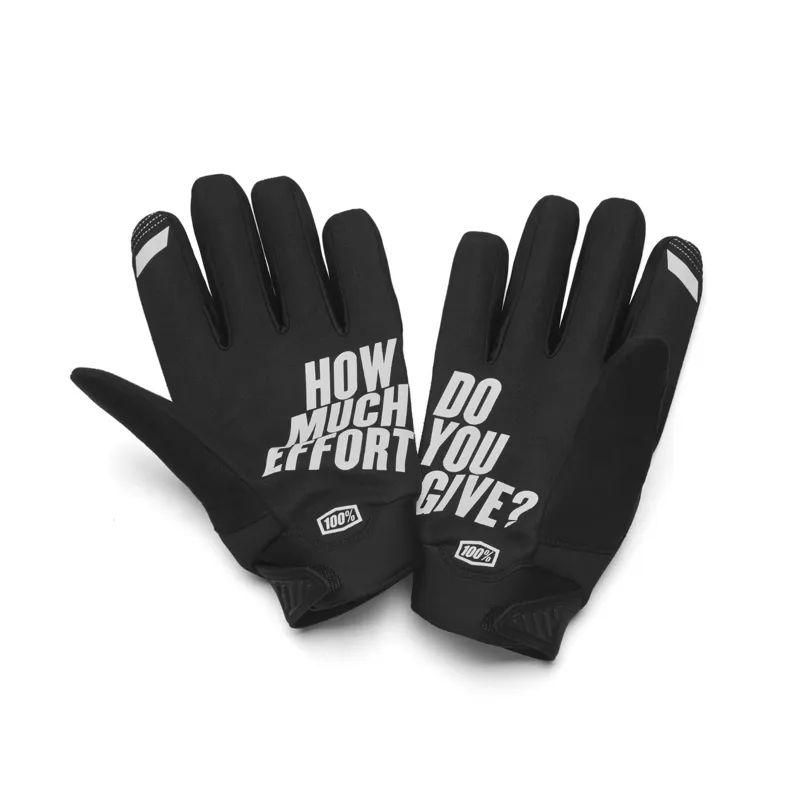 100% Brisker Cold Weather Gloves in Heather Grey-1