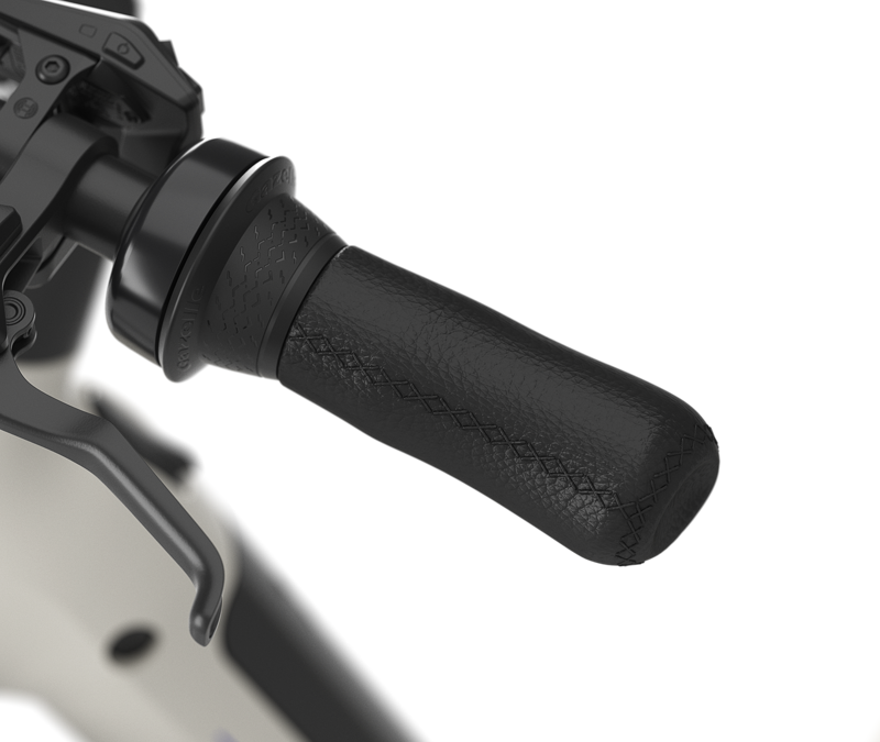 Gazelle Grenoble 3.0 C5 HMB 600Wh 2025 Low Step Electric Hybrid Bike in Ivory-4