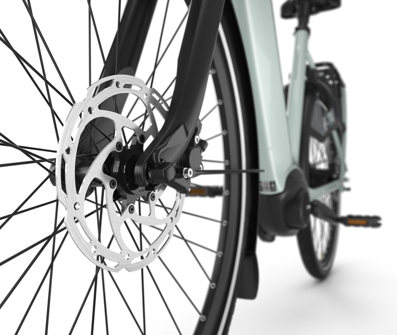 Gazelle Grenoble C8 HMB 2026 540Wh Low-Step Electric Bike in Olive Gloss-2