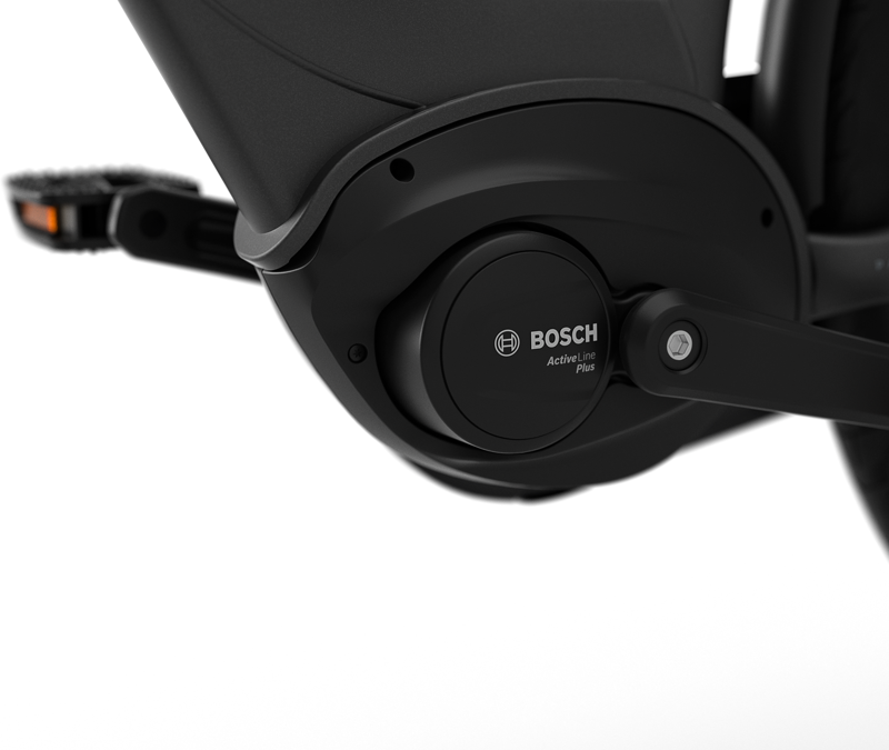 Gazelle Paris C7+ HMB 400Wh 2025 Low Step Through Electric Hybrid Bike in Anthracite-1