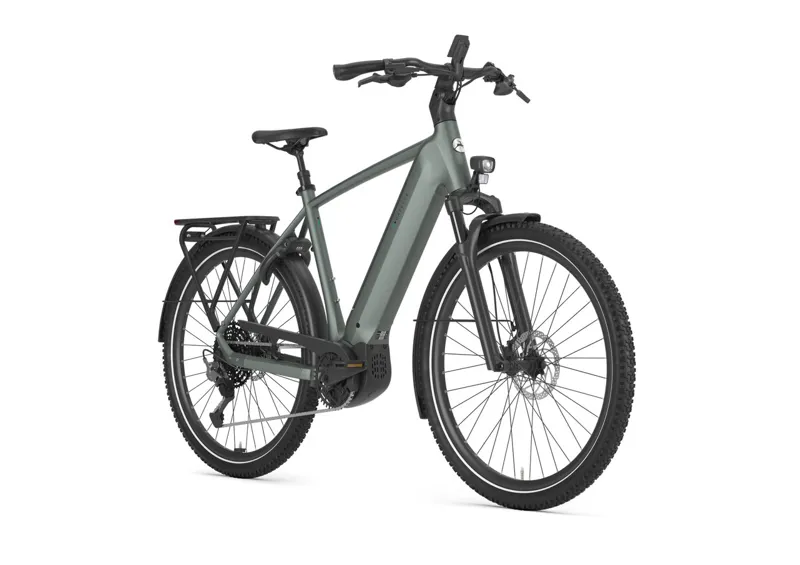 Gazelle Ultimate T11 HMB 2026 High-Step Electric Bike in Twilight Green-1