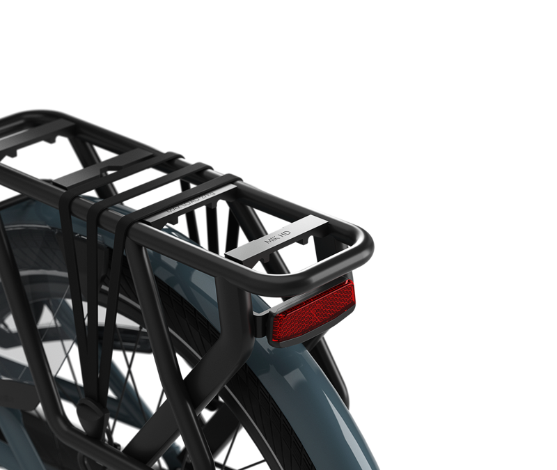 Gazelle Bloom C7 HMS 2025 418Wh Low-Step Electric Hybrid Bike in Mallard Blue-4