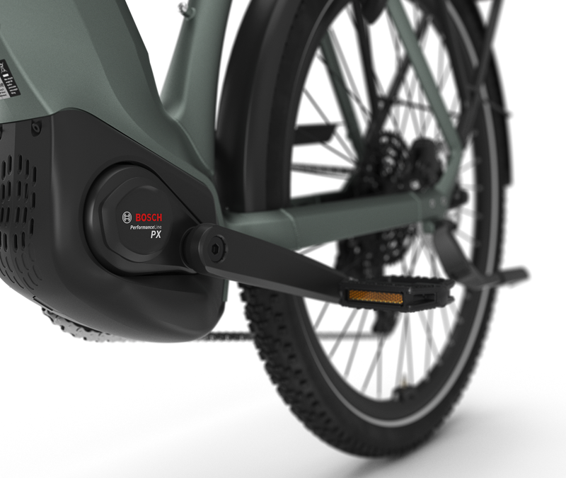 Gazelle Ultimate T11 HMB 2026 540Wh Electric Bike in Twilight Green-5