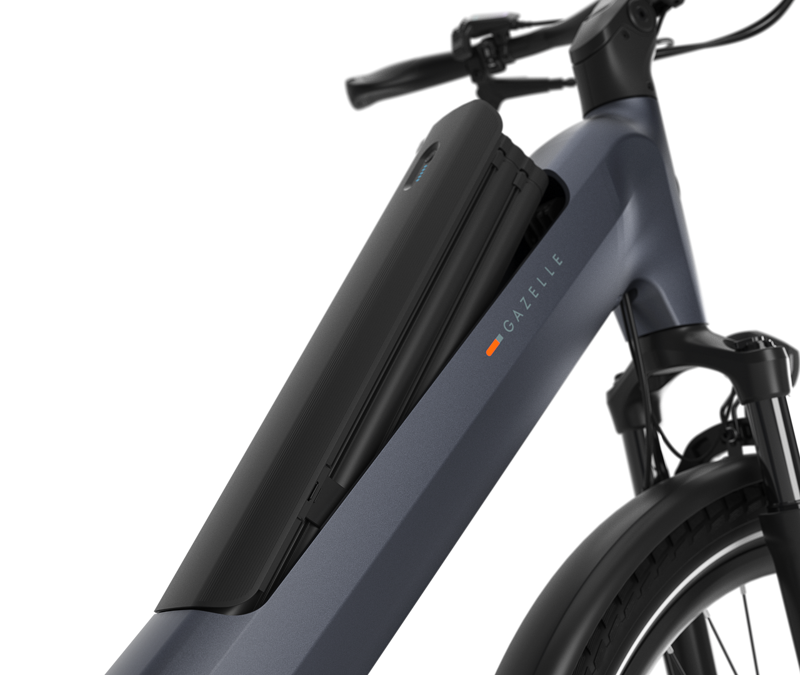 Gazelle Ultimate C5+ HMB 2026 540Wh Electric Bike in Meteor Grey-1