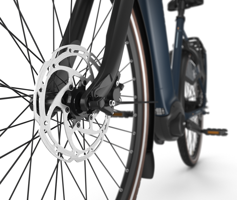 Gazelle Grenoble C8 HMB 2026 540Wh Low-Step Electric Bike in Blue Matte-2