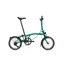 Brompton C Line 4 Speed 2026 Folding Bike in Palm Green