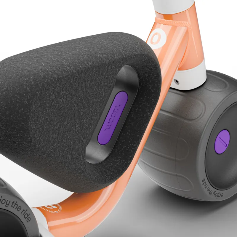 Woom WOW Self-Balancing Bike Pop Peach-1