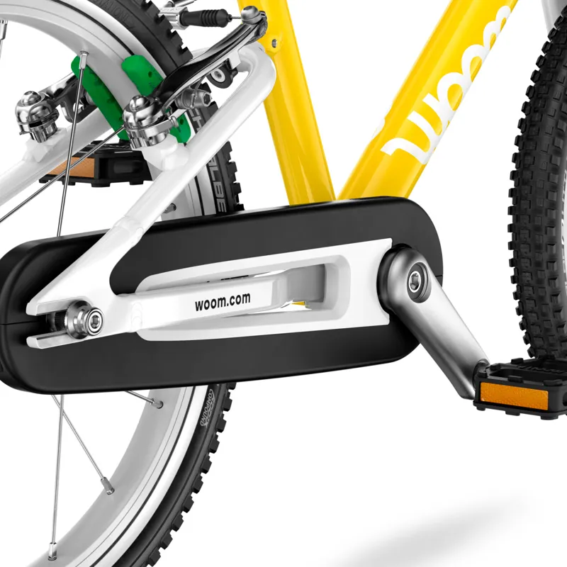 Woom GO 2 Kids bike in Vibrant Yellow-5