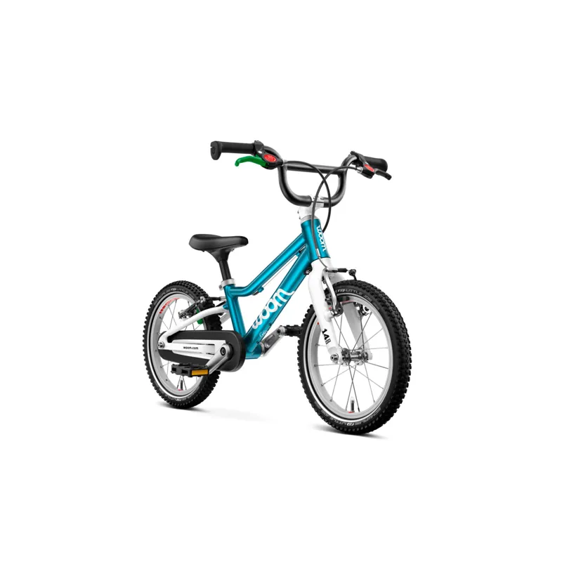 Woom GO 2 Kids Bike in Metallic Blue-1