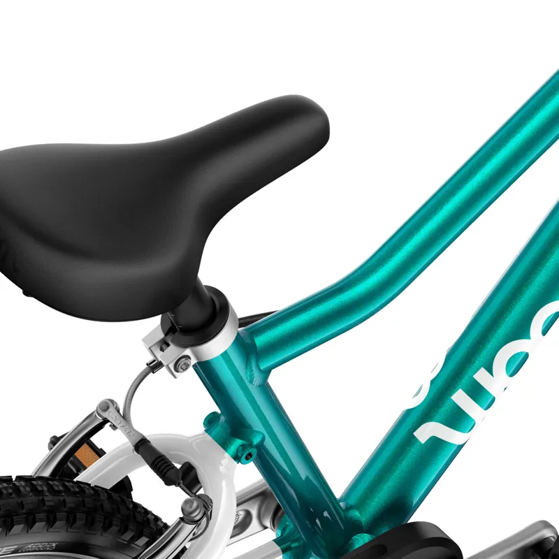 Woom GO 2 Kids Bike in Metallic Turquoise-3