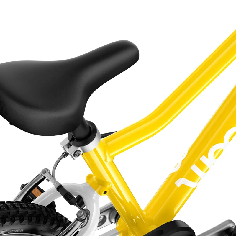 Woom GO 2 Kids bike in Vibrant Yellow-3