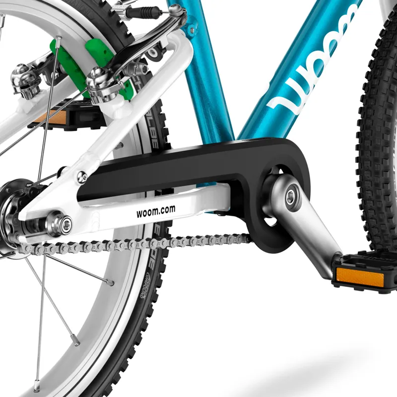 Woom GO 3 16 Automagic Kids Bike in Metallic Blue-4