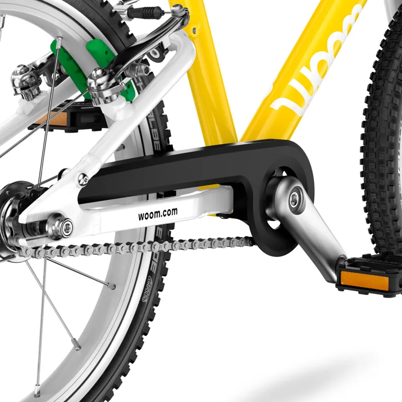 Woom GO 3 Kids bike in Vibrant Yellow-7