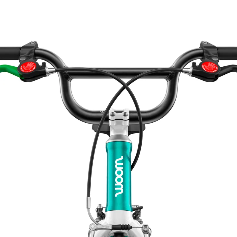 Woom GO 3 Kids bike in Metallic Turquoise-5