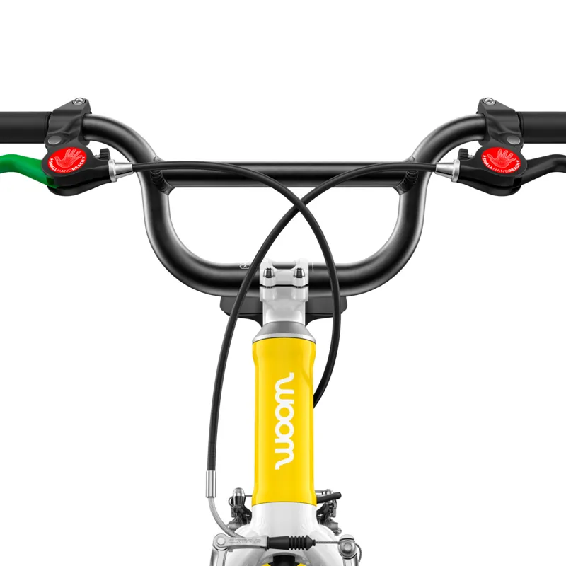 Woom GO 3 Kids bike in Vibrant Yellow-5