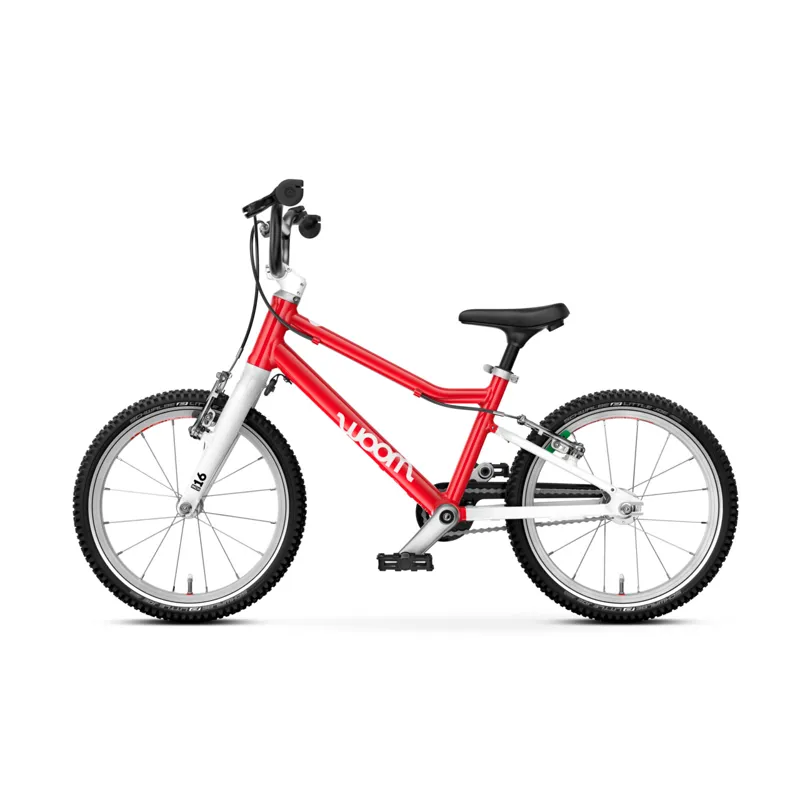 Woom GO 3 Kids bike in Red-2