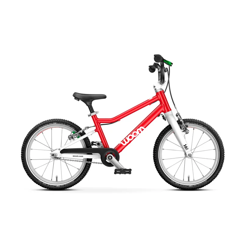Woom GO 3 Kids bike in Red