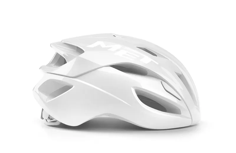 MET Rivale Helmet Absolute White-1