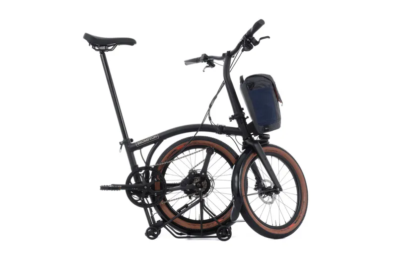 Brompton Electric G Line 4 Speed 2026 Folding Bike in Space Black-1