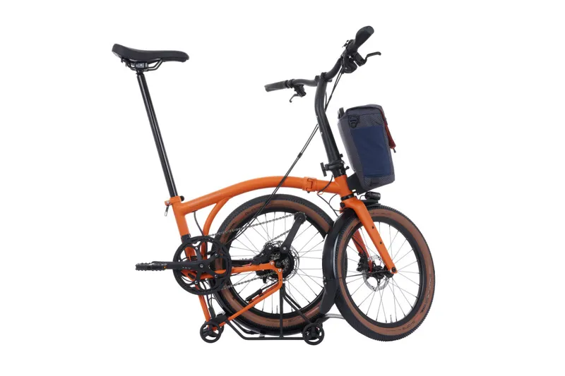 Brompton Electric G Line 4 Speed 2026 Folding Bike in Adventure Orange-1