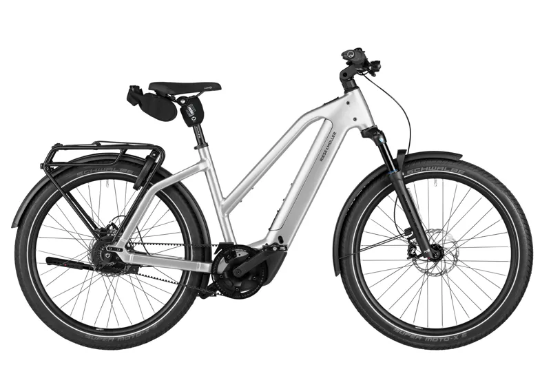 Riese and Muller Charger5 Mixte Vario 2026 800Wh Electric Bike in Magnesium