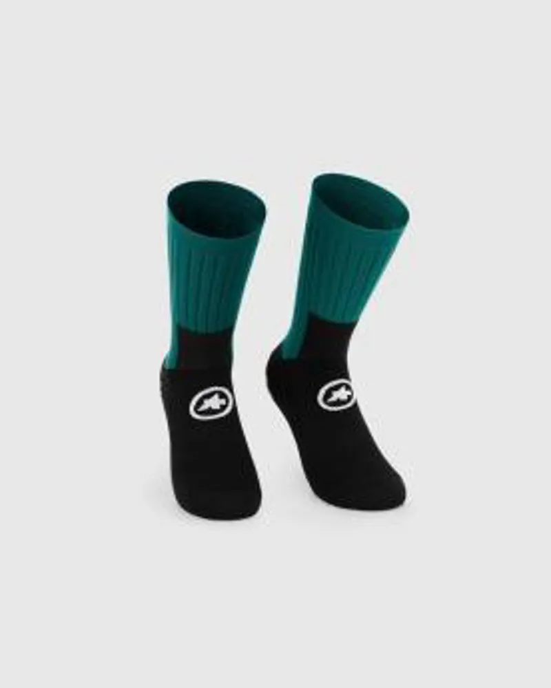Assos Tactica Socks T5 in Foundation Green