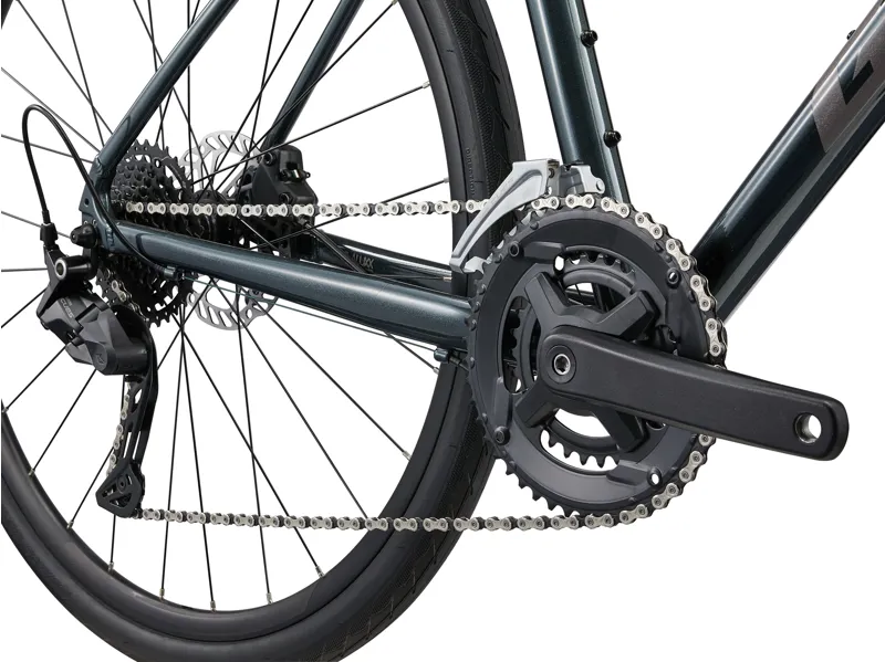 Giant Escape 2 Disc Hybrid Bike in Asphalt Green-2