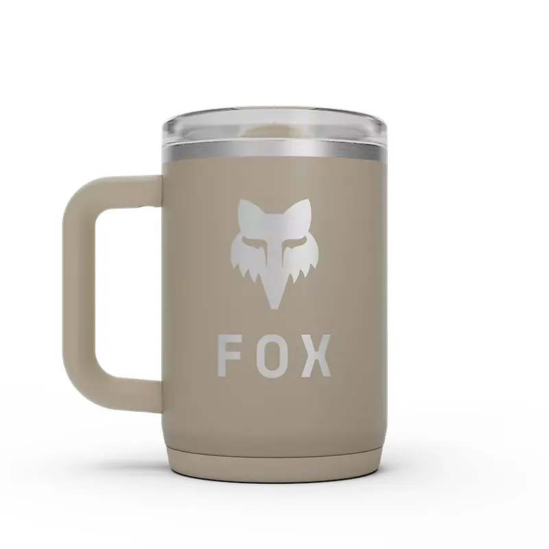 Fox Racing X Camekbal Chug VSS 32oz Travel Mug in Stone