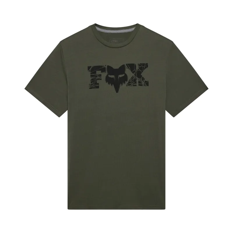 Fox Racing Diffuse S/S Tech Tee In Ivy