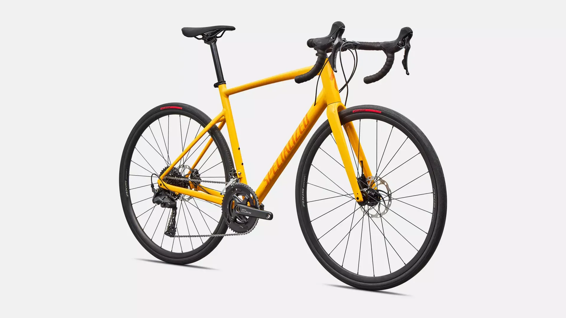 Specialized Allez Road Bike in Cali Sunshine/Orange Zest