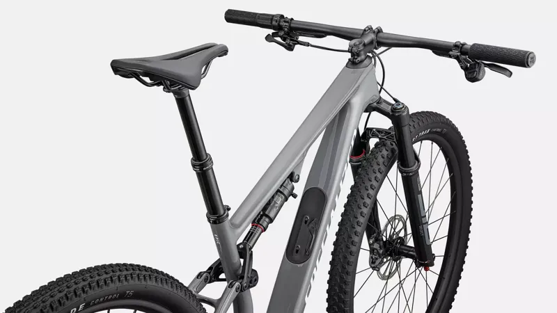 Specialized Epic 8 Comp Carbon Mountain Bike in Ashen Gray/White-1