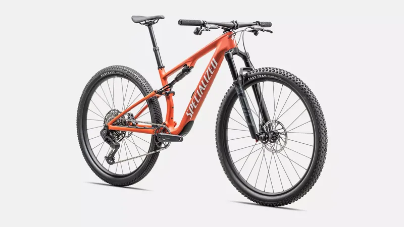 Specialized Epic 8 Comp Carbon Mountain Bike in Orange/White-1