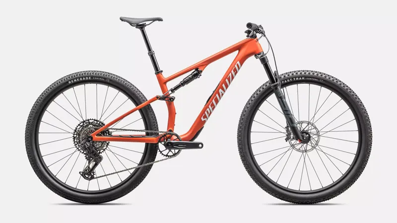 Specialized Epic 8 Comp Carbon Mountain Bike in Orange/White