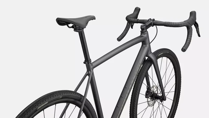 Specialized Crux DSW Comp Gravel Bike In Satin Smoke/Oak Green-1