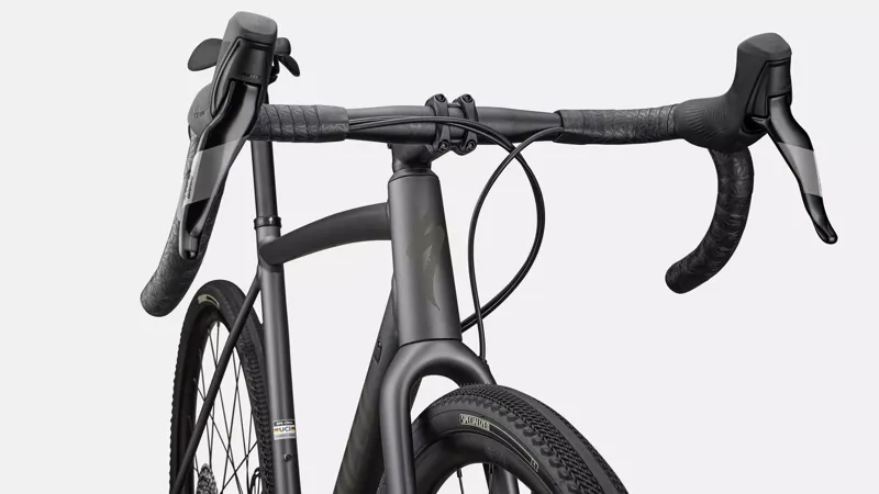 Specialized Crux DSW Comp Gravel Bike In Satin Smoke/Oak Green-2