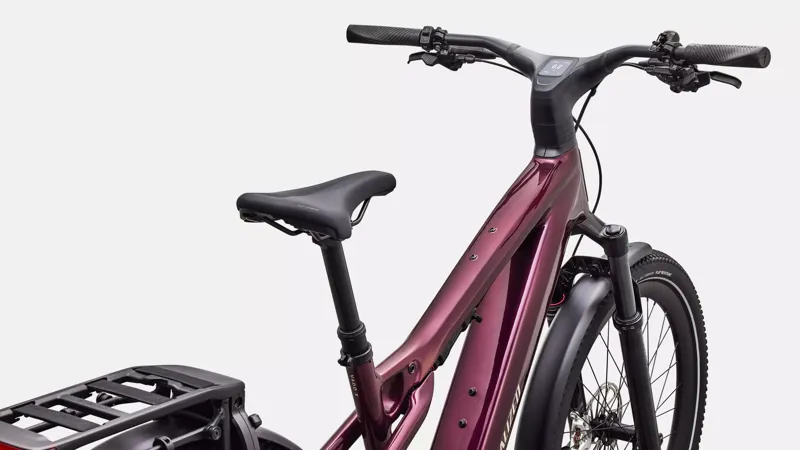 Specialized Vado X 3 5.0 Electric Hybrid Bike in Gloss Bordeaux Metallic-3