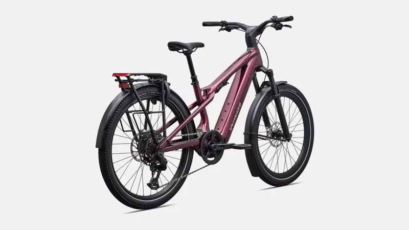 Specialized Vado X 3 5.0 Electric Hybrid Bike in Gloss Bordeaux Metallic-2