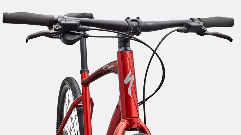 Specialized Sirrus X 3.0 Hybrid Bike in Gloss Cayenne Metallic-2