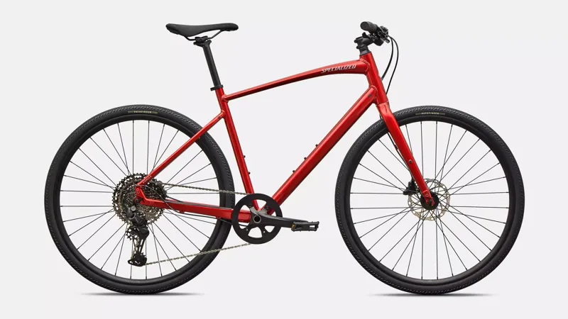 Specialized Sirrus X 3.0 Hybrid Bike in Gloss Cayenne Metallic