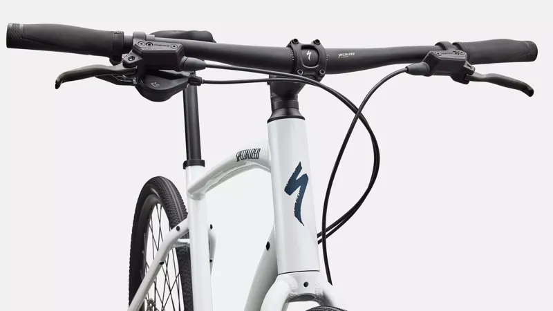 Specialized Sirrus X 3.0 Hybrid Bike in Gloss Metallic White Silver-2