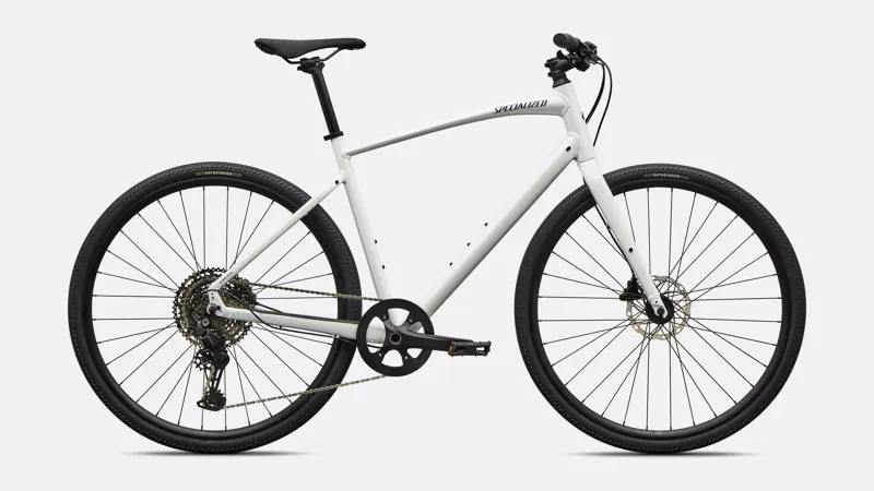 Specialized Sirrus X 3.0 Hybrid Bike in Gloss Metallic White Silver