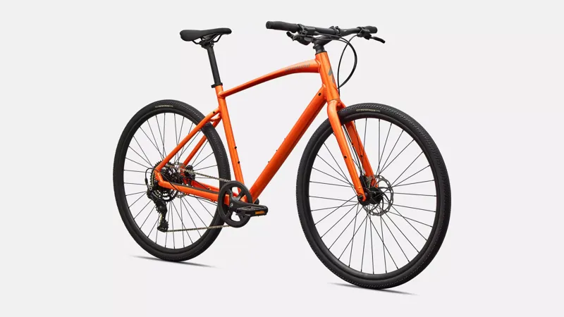 Specialized Sirrus X 2.0 Hybrid Bike in Gloss Tangerine-2