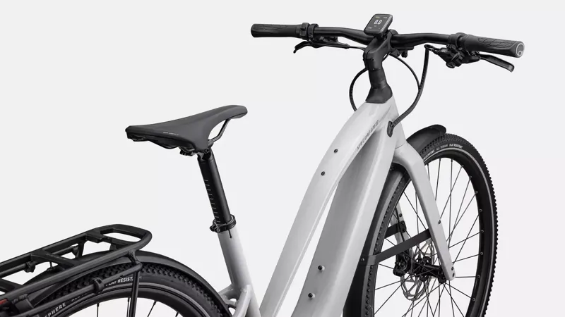 Specialized Turbo Vado SL 2 5.0 Step-Through Electric Hybrid Bike in Dove Gray-1
