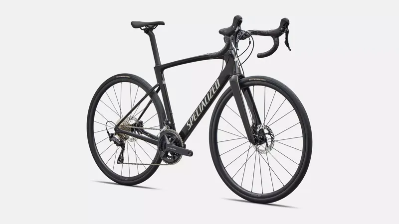 Specialized Roubaix SL8 Sport Road Bike in Obsidian/Dune White-1