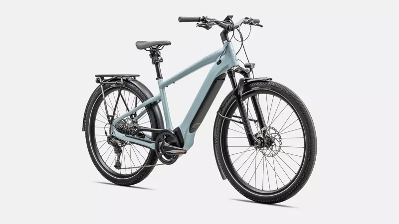 Specialized Turbo Vado 5.0 Electric Hybrid Bike in Satin Seafoam-1