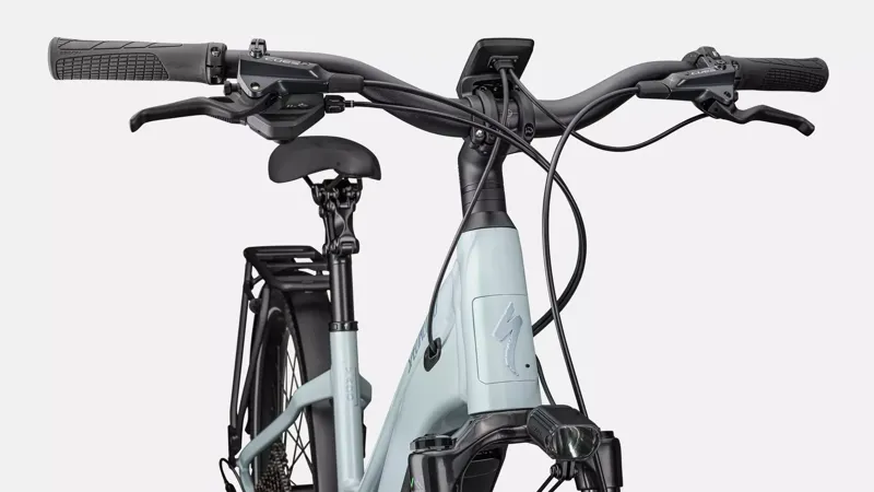 Specialized Turbo Vado 5.0 Step-Through Electric Hybrid Bike in Seafoam-2