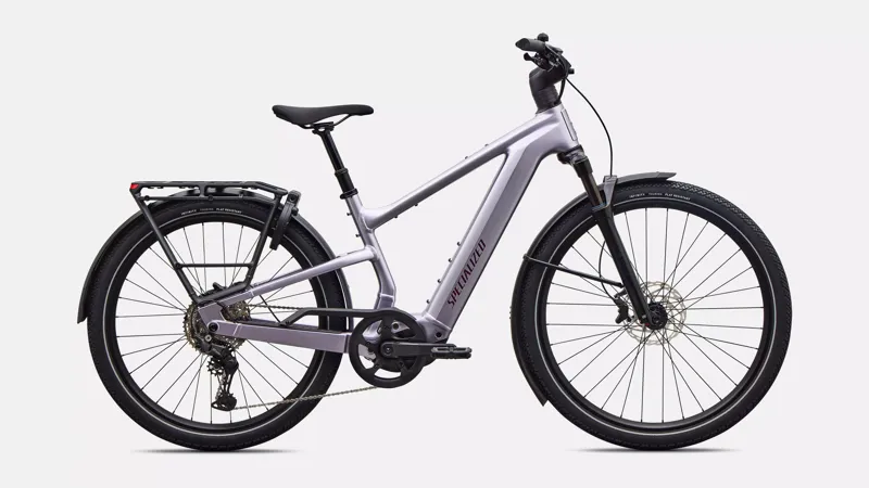 Specialized Turbo Vado 3 5.0 Electric Hybrid Bike in Gloss Amethyst Frost Metallic